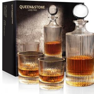 whiskey decanter sets with gift box